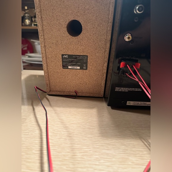 JVC CA-UCLP55B Micro Component System USB iPhone 2011 Clean Sound Rare - Picture 8 of 8